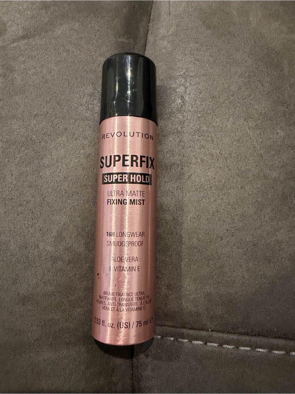 Revolution Superfix Super Hold Ultra Matte Fixing - Metallic Pink - Picture 1 of 2